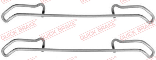 Tarvikesarja, jarrupala QUICK BRAKE 109-1056
