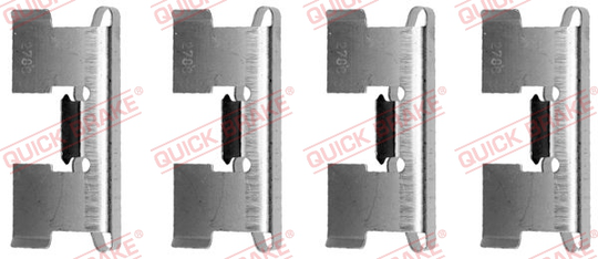 Tarvikesarja, jarrupala QUICK BRAKE 109-1019