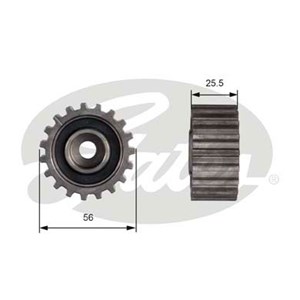 Ohjainrulla, hammashihna, ford, 1005823, 1103598, 7053802, 96FF6K254DB