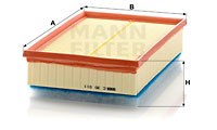 Ilmansuodatin MANN-FILTER C 30 011