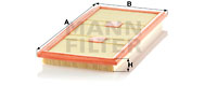 Ilmansuodatin MANN-FILTER C 43 139