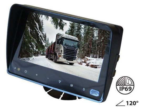 Peruutuskamerasetti 7" TFT- / LCD-näytöllä Peruutuskamerasetti