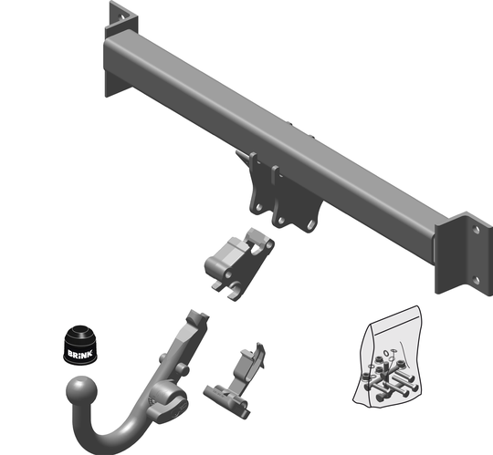Vetokoukku BRINK 420700 BMW X3 E83