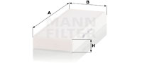 Raitisilmasuodatin MANN-FILTER CU 28 010