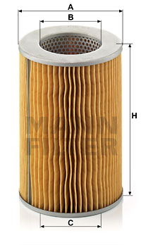 Ilmansuodatin MANN-FILTER C 15 124/2