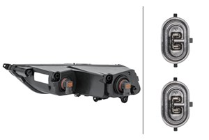 Sumuvalo, Oikea, vw passat alltrack b7, passat b7, passat b7 skåp / kombi, passat b7 variant, 3AA 941 662 D