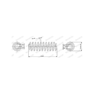 Jousi (auton jousitus), Taka-akseli, audi a4 b6, a4 b6 avant, a4 b7, 8E0 511 115 DK, 8E0511115DK