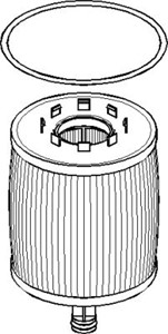 Öljynsuodatin, vw touareg, 07Z 115 466A, 07Z 115 562