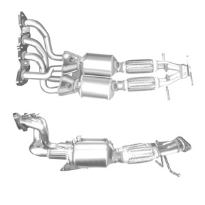 Katalysaattori, Edessä, ford focus ii, focus c-max, focus sedan ii, focus turnier ii, mondeo iv, mondeo sedan iv, mondeo turnier iv, 131