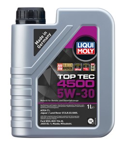 Moottoriöljy Liqui Moly Top Tec 4500 5W-30 1L, Universal