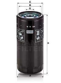 Öljynsuodatin MANN-FILTER W 11 024