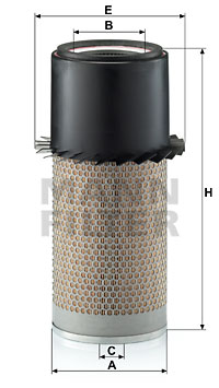 Ilmansuodatin MANN-FILTER C 18 436