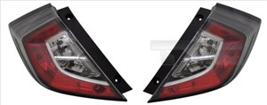 Takavalo, Vasen, honda civic halvkombi x, 33550TGLG01, 33550-TGL-G01