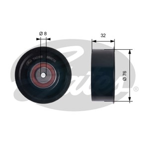Ohjainrulla, hammashihna, nissan,opel,renault,vauxhall, 13077-00QAA, 4506092, 8200004593, 9201540