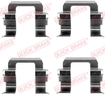 Tarvikesarja, jarrupala QUICK BRAKE 109-1252