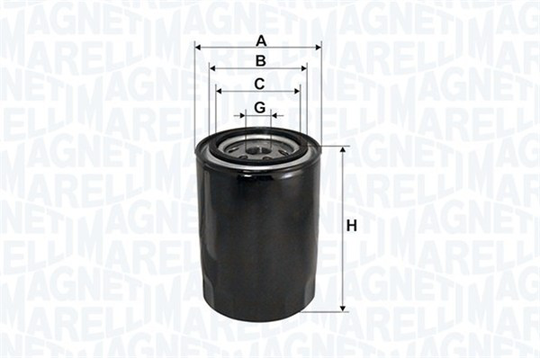 Öljynsuodatin MAGNETI MARELLI 153071762446