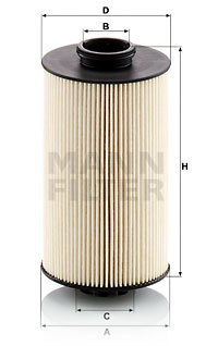 Polttoainesuodatin MANN-FILTER PU 10 019 z