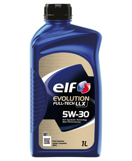 Moottoriöljy ELF EVOLUTION FULL-TECH LLX 5W30 1L