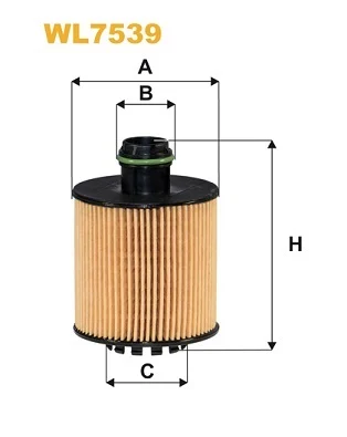 Öljynsuodatin WIX FILTERS WL7539