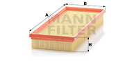 Ilmansuodatin MANN-FILTER C 3383/1