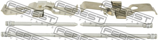 Tarvikesarja, jarrupala, Etuakseli, vw touareg, touareg van, 7L6698269A, 7L6698269B