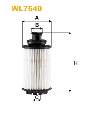 Öljynsuodatin WIX FILTERS WL7540