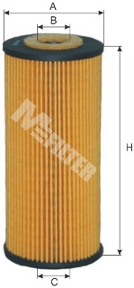 Öljynsuodatin MFILTER TE 604