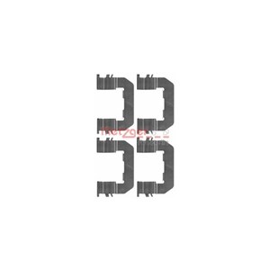 Tarvikesarja, jarrupala, Etuakseli, hyundai,kia, 58144-2B000, 58144-4D500
