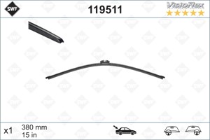Pyyhkijänsulka, Takana, bmw x5 [e70], ford usa edge, volvo xc60 suv i, xc90 i, 61 62 7 161 029, 61627161029