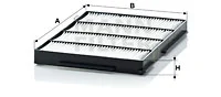 Raitisilmasuodatin MANN-FILTER CU 1526