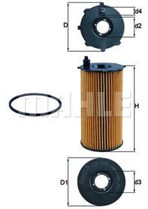 Öljynsuodatin, dodge nitro, nitro van, jeep cherokee, wrangler iii, 00K68032204AA, 41152016F, 68032204AA, 68032204AB, K68032204AA, K6803