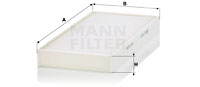 Raitisilmasuodatin MANN-FILTER CU 36 003