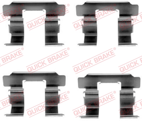 Tarvikesarja, jarrupala QUICK BRAKE 109-1251