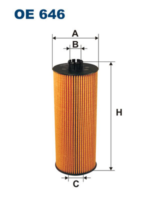 Öljynsuodatin FILTRON OE 646