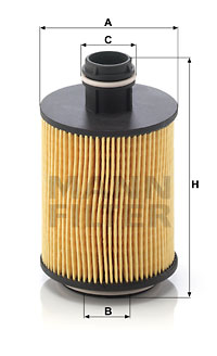Öljynsuodatin MANN-FILTER HU 7004/1 x