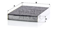 Raitisilmasuodatin MANN-FILTER CUK 25 003