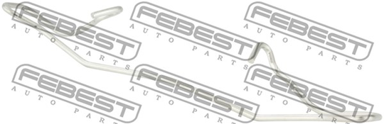Jousi, jarrupala FEBEST 1603-001