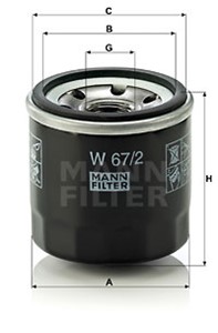 Öljynsuodatin, chevrolet,daewoo,daihatsu,nissan,opel,piaggio,subaru,suzuki,vauxhall, 1012010-01, 15208-4A00A, 15208-4A00E, 15601-87107,