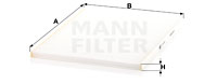 Raitisilmasuodatin MANN-FILTER CU 28 004