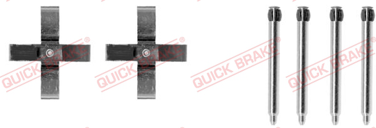 Tarvikesarja, jarrupala QUICK BRAKE 109-1266