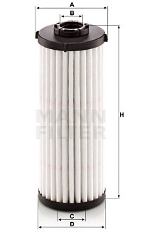 Hydrauliikkasuodatin, automaattivaihteisto MANN-FILTER H 6031 z