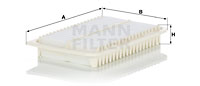 Ilmansuodatin MANN-FILTER C 26 090