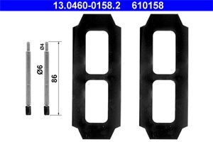 Tarvikesarja, jarrupala, Etuakseli, mercedes-benz, 000 421 28 91, 000 421 29 91, 000 421 30 88, 000 421 47 91, 000 991 32 60, A 000 421