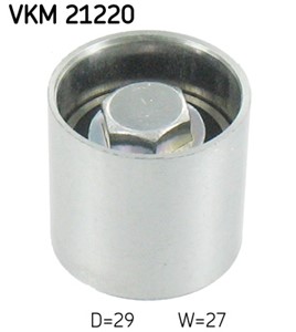 Ohjainrulla, hammashihna, Keskellä, vasen, Vasen, ala, audi,seat,skoda,vw, 06B 109 244