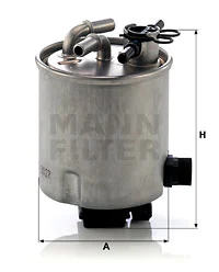 Polttoainesuodatin MANN-FILTER WK 9027