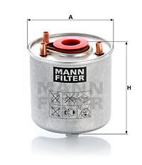 Polttoainesuodatin MANN-FILTER WK 9046 z