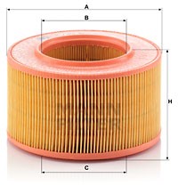 Ilmansuodatin, austin,saab,vw, 0192585, 025 129 620 A, 025 129 620, 192585, 4023420
