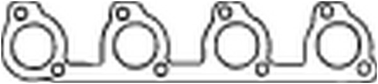 Tiiviste, pakoputki, ford focus i, focus sedan i, focus skåp / kombi i, focus turnier i, 1004464, 1072066