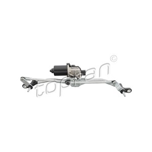 Pyyhkijän vivusto, Tuulilasi, skoda fabia ii, fabia combi ii, roomster, roomster praktik, 5J1 955 023C, 5J1 955 023D, 5J1 955 605B