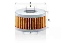 Öljynsuodatin MANN-FILTER MH 69